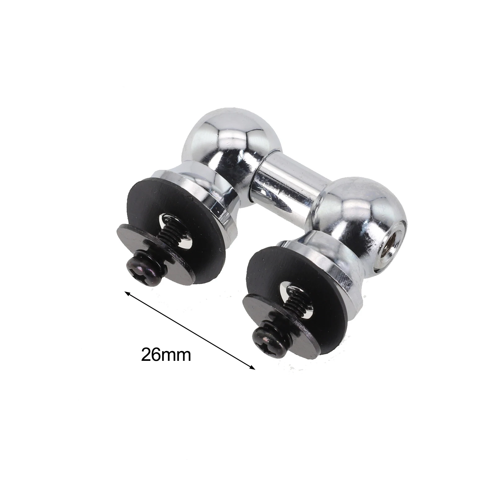 Functional Home Snare Drum Lugs Distance Double End Screws Smooth 26mm 51mm Aluminum Alloy Clean Craftsmanship