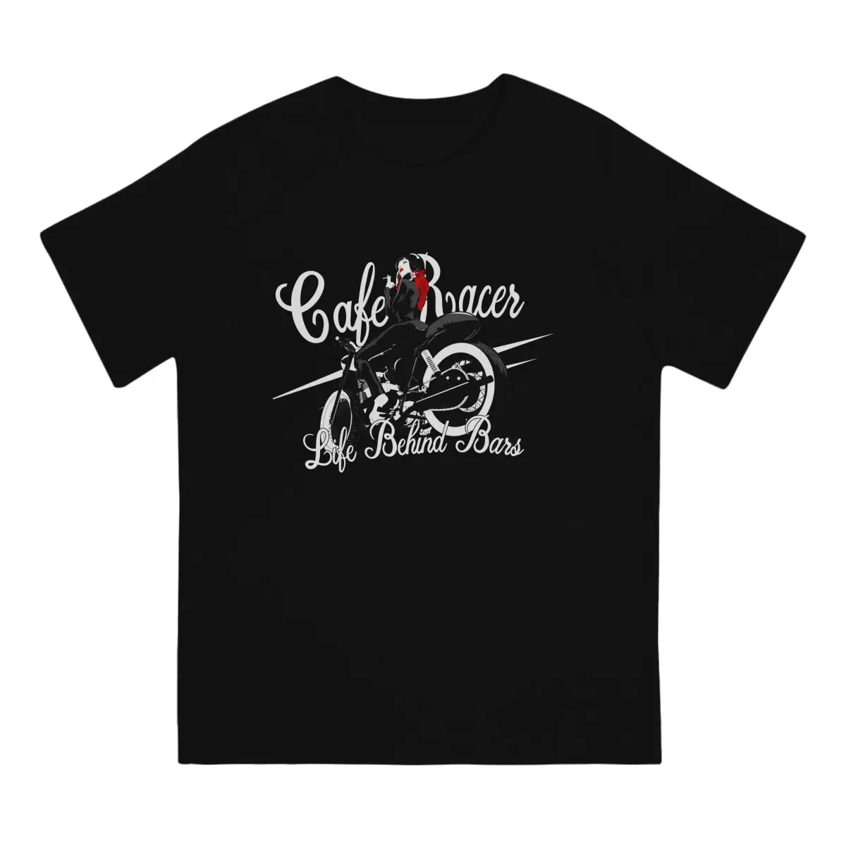 Cool Hip Hop TShirt Cafe Racer Casual T Shirt Summer T-shirt For Men Women