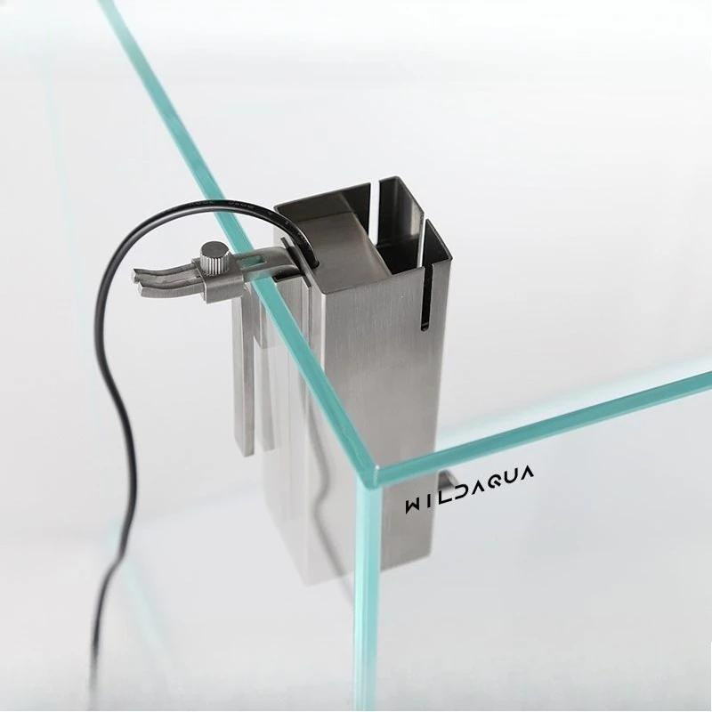 Stainless Steel Oil Removal Film Oil Absorber Aquarium Filter Fish Tank USB Built-in Hanging Filter Skimmer Aquarium Accessories view 6