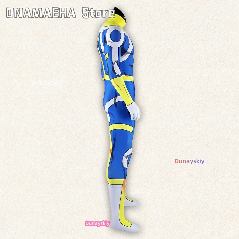 De onsterfelijke piccolonicać), kostuumvermomming, jumpsuit, bodysuit, Halloween, unisex-outfit, Mohamed', vele Zentai-pak Feestmaskerademanty's