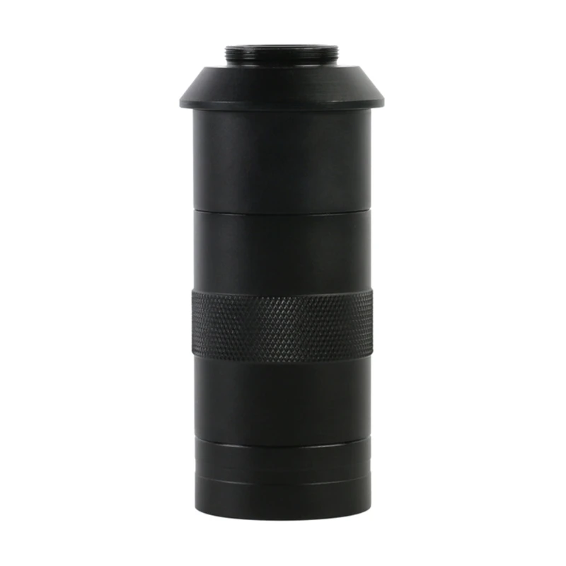 

ipiip Monocular 8x-100x 40mm-100mm C-Mount Zoom-Glass Lens Eyepiece Suitable for Industry Lab- Microscope Camera Durable