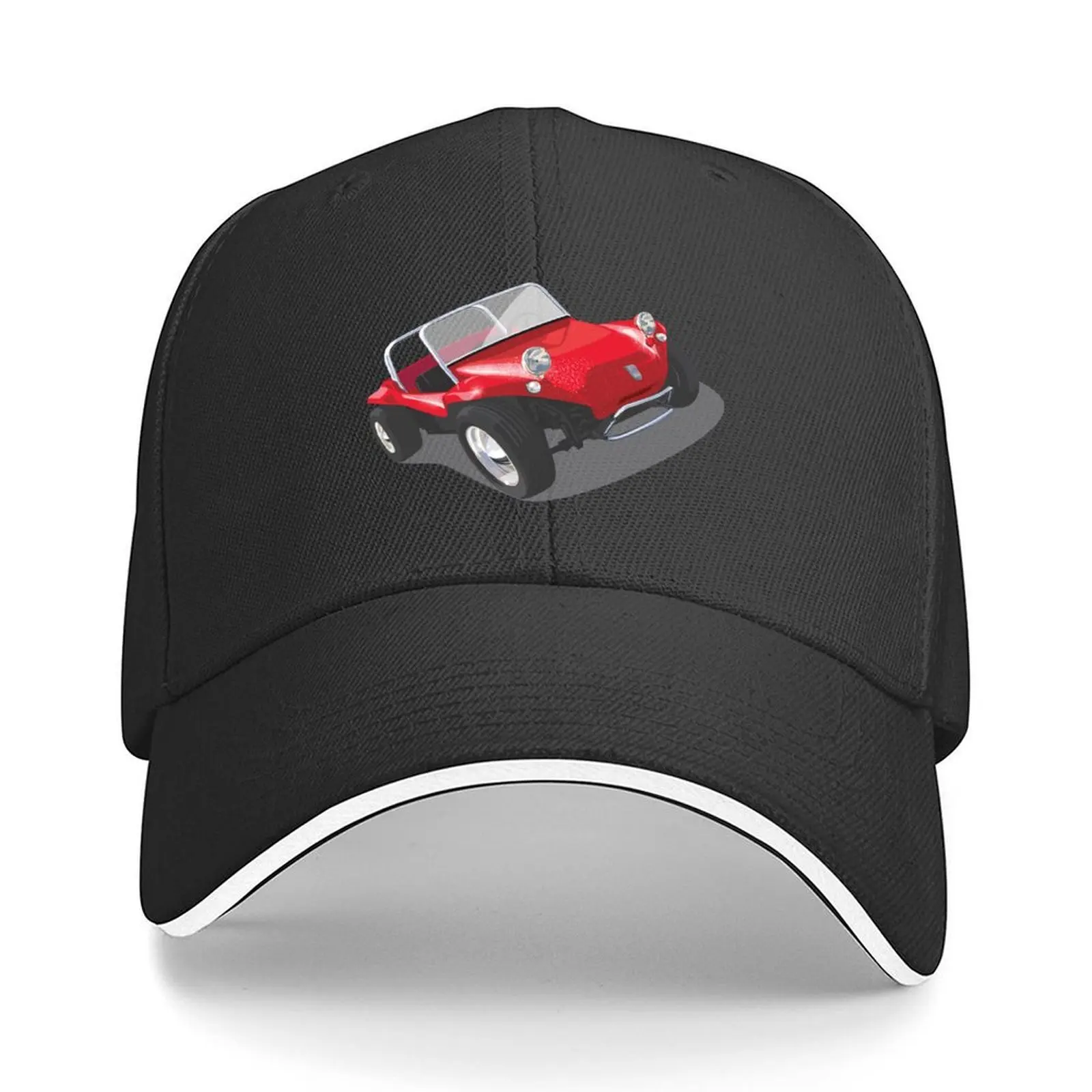 

Classic Manx beach buggy in red Baseball Cap Luxury Man Hat foam party Hat Hood hats on offer Women's 2025 Men's