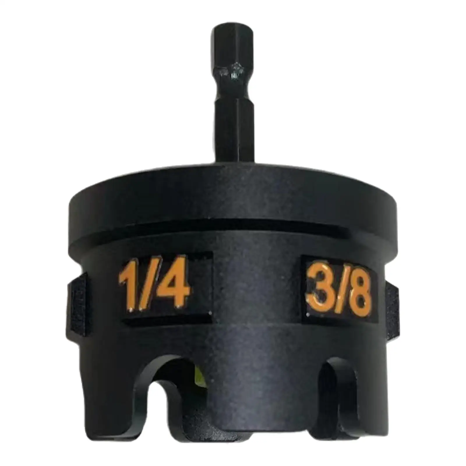 

Nut Drill Attachment Socket Wrench Lightweight Bolt Extractor Slip Resistant Fastener Removal for Construction Sites