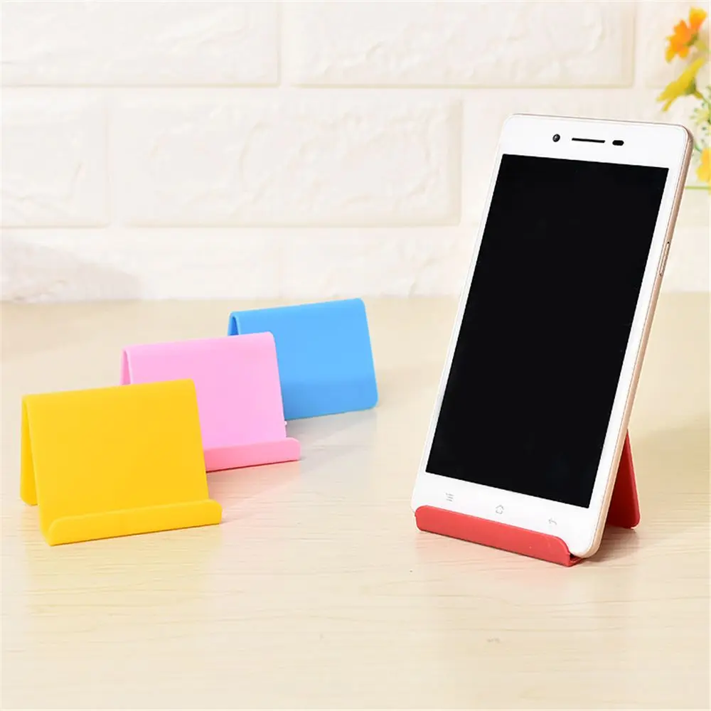 Cerative Plastic Mini Table Smart Phones for Cell Mobile Phone Tablets Phone Holder Mount Stand Lazy Bracket