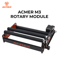 ACMER M3 Universal Laser Engraver Y-Axis Rotary Shaft Rotary Roller 360 Degree Rotating For Laser Engraving Cylindrical Objects