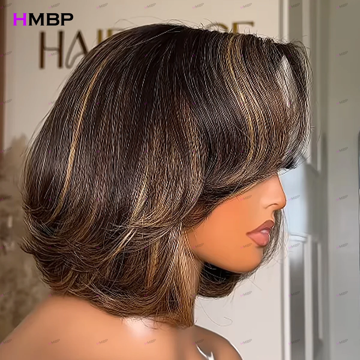 Highlight Color Super Double D – Glueless Wear And Go Human Hair Wig recenzja i cena