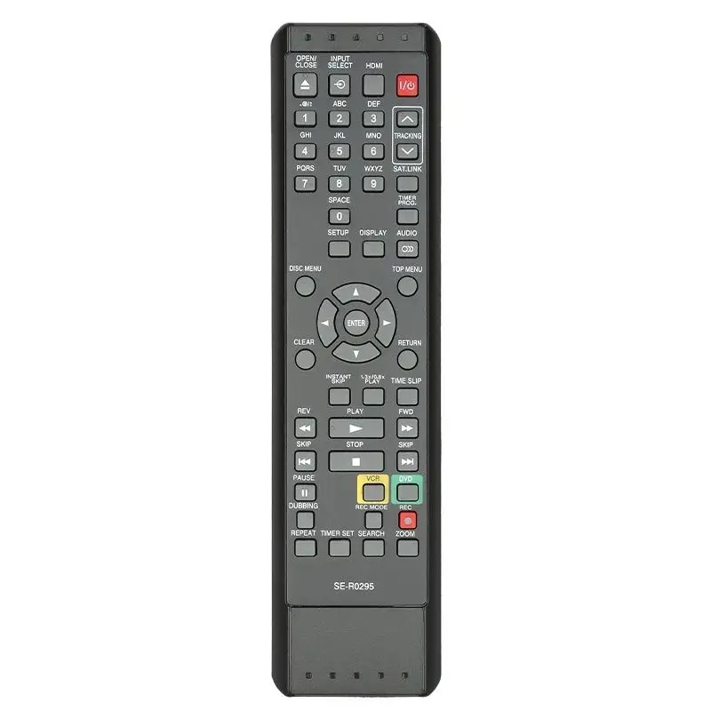 

For SE-R0295 Toshiba-DVD-VCR-Video-Recorder-Remote-Control-Replacement, For Toshiba DVD/VCR Video Recorder D-VR610 D-VR620