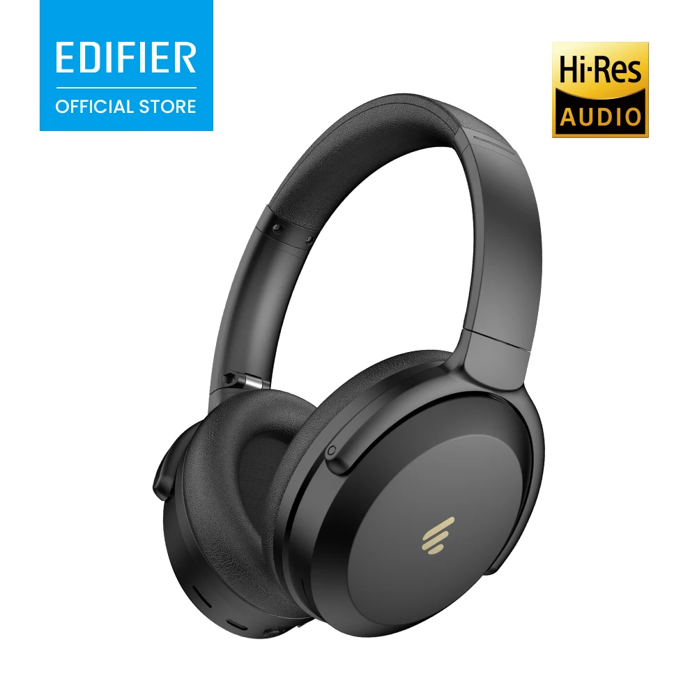 EDIFIER WH700NB Pro -43dB Casque sans fil supra-auriculaire � r�duction de bruit hybride Bluetooth 5.4 Hi-Res 56H d'autonomie Charge rapide Appels clairs avec IA