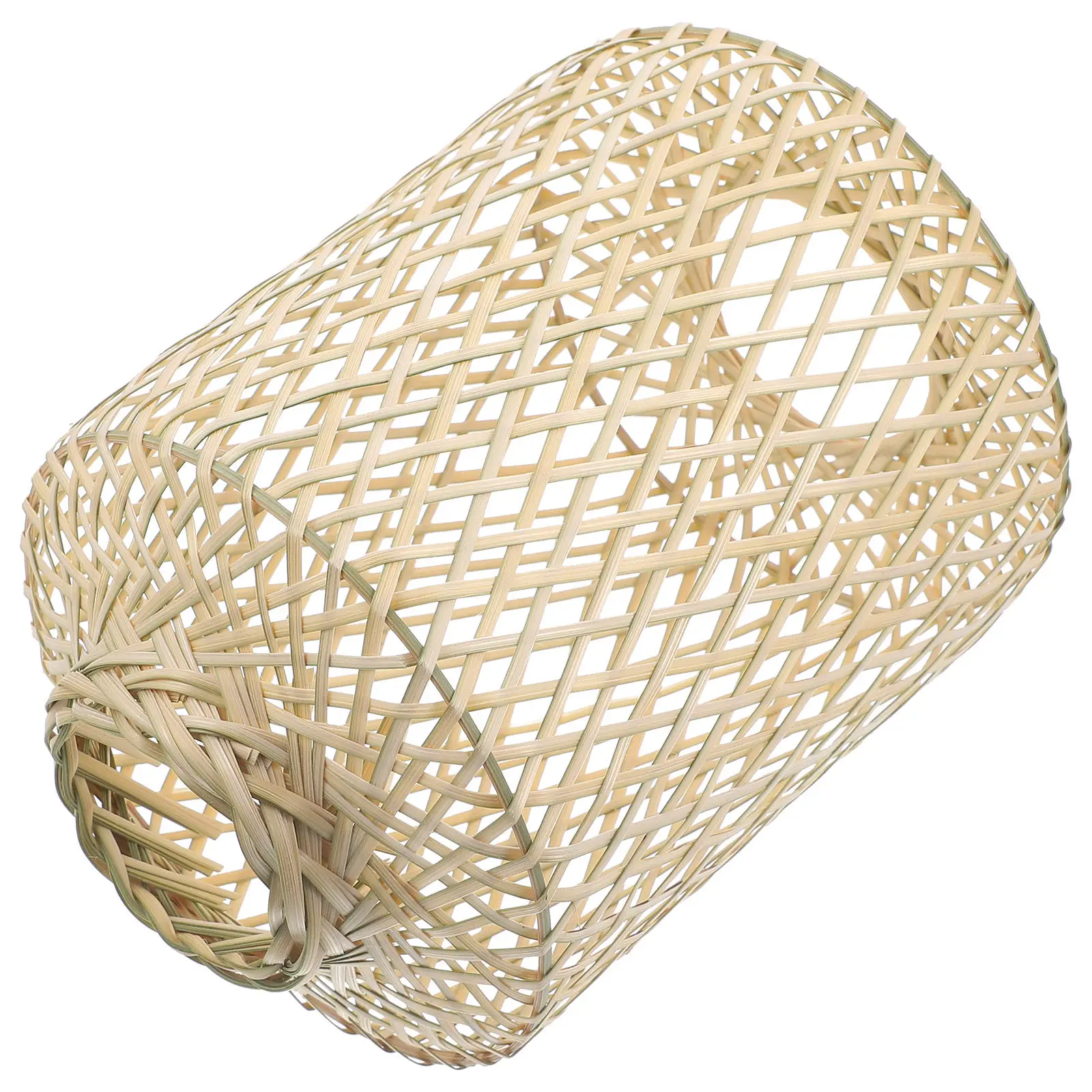 

Плетеный бамбуковый абажур для подвесного светильника, декоративный бамбуковый плафон в деревенском стиле для спальни и гостиной