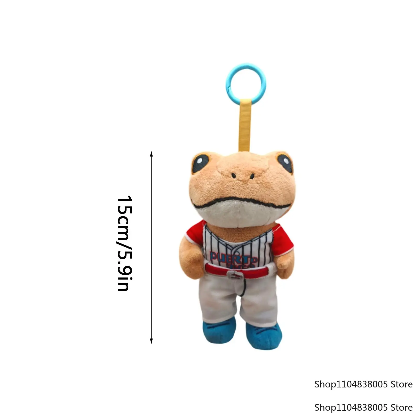 نمط بورتوريكو الضفدع الحيوانات المحشوة، لعبة الأرنب السيئ El Sapo Concho القطيفة، هدية نادرة فريدة من نوعها لمحبي، موسيقى الريغيتون #6