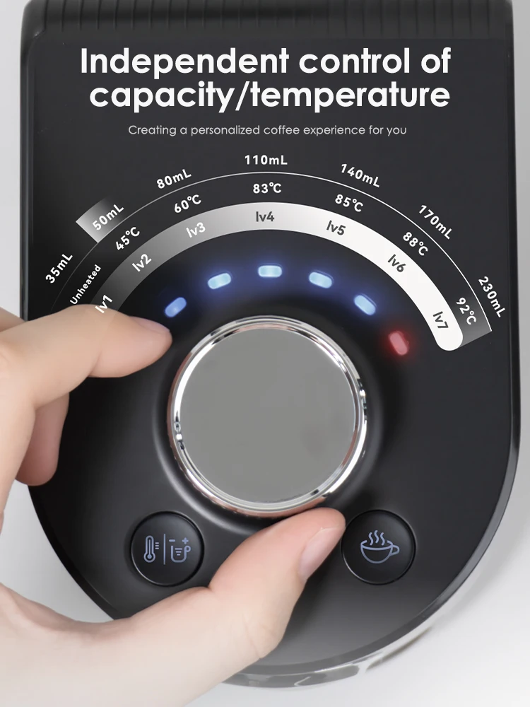 ماكينة صنع القهوة HiBREW 3 في 1 متعددة الكبسولات الساخنة/الباردة DG كابتشينو نس كبسولة صغيرة قهوة مطحونة كافتيريا H3C #4