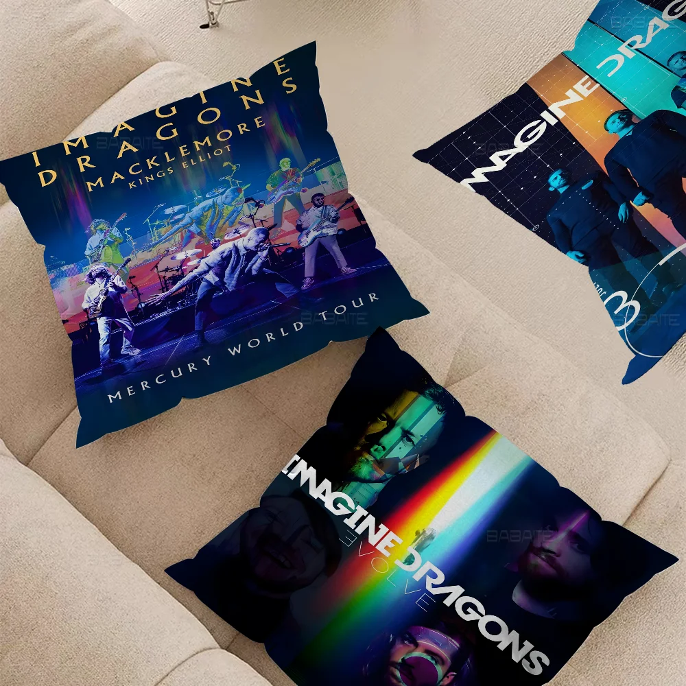 

Rock Band Imagine Dragons Classic Music Albums pillow cover sofa cushion cover home room decoration children gift