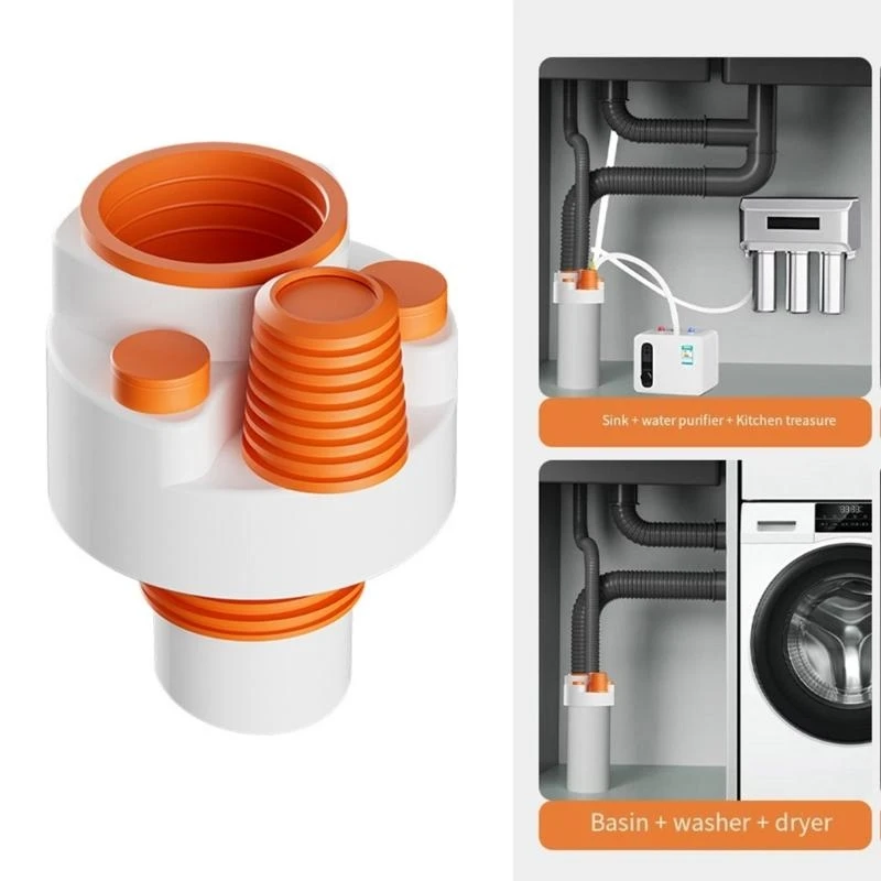 652f Waschmaschinenbodenboden Rohr Rohr Abwasserbogen Rohr Rohr Waschraumzubehör