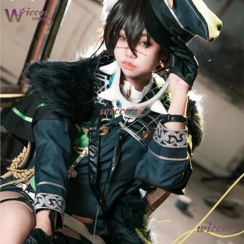 MoeMimi Nu Carnival - Disfraz de Cosplay de Uniforme Militar Kuya con diseño de Frutas Dulces, Traje Otome BL para Hombres y Mujeres