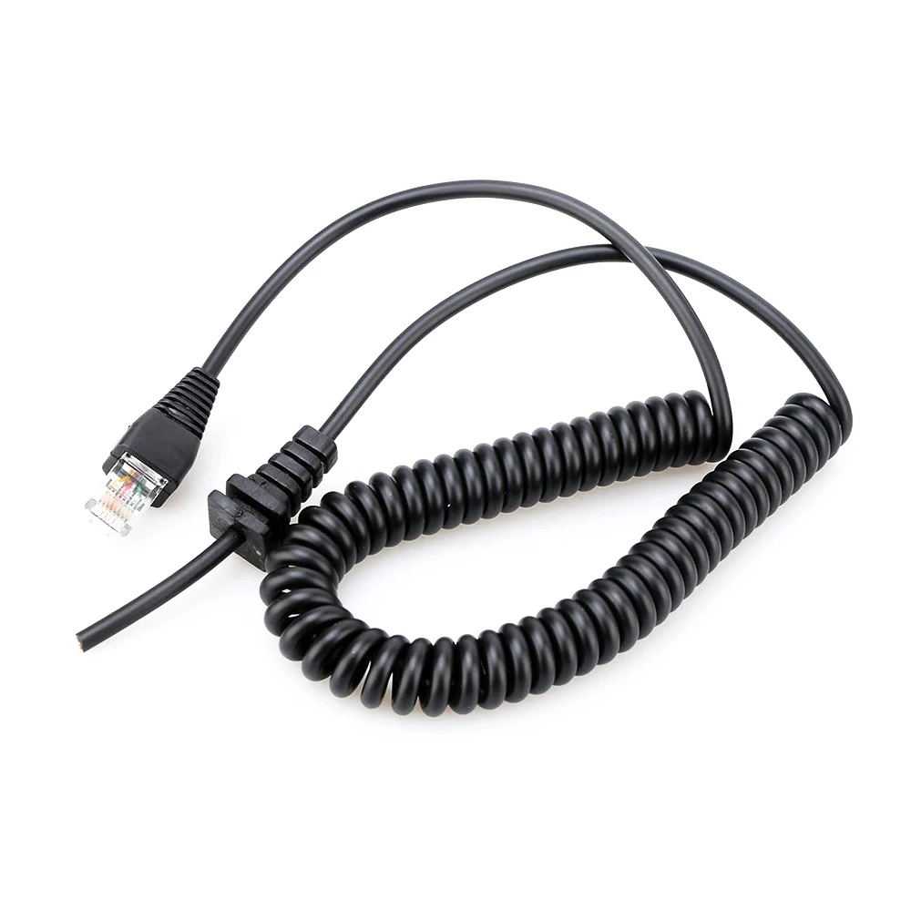 T28C Replacment Mic Cable For Yaesu Vertex Microphone MH-67A8J Microphone Cord