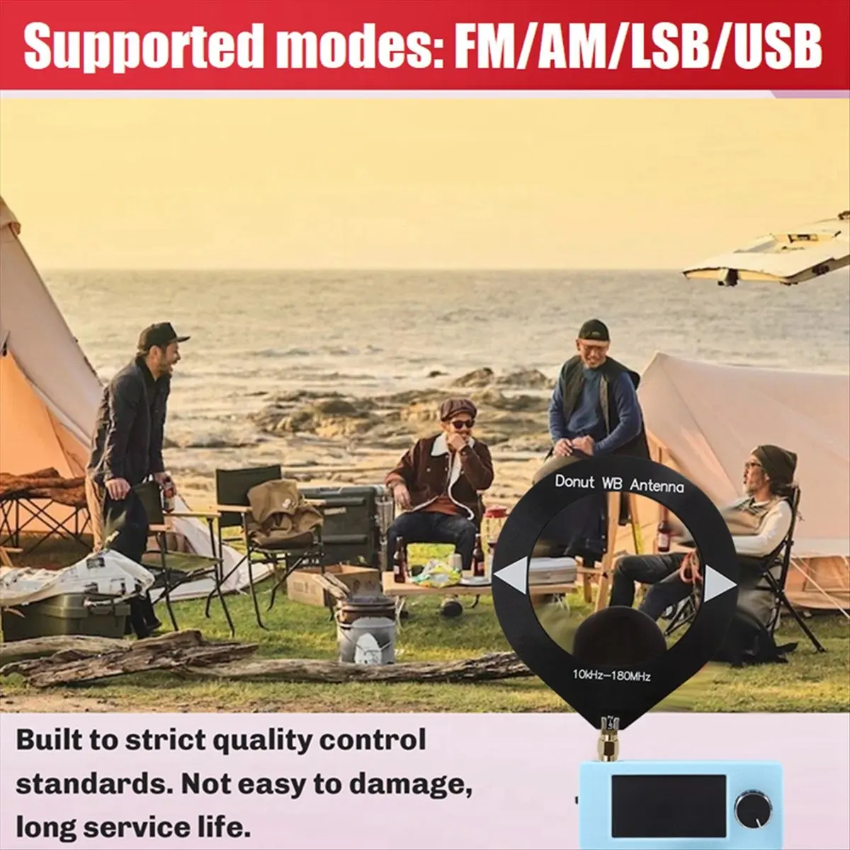 【▶♦△POPULAR PICK】SI4732 Radio Receiver Kit+Stand+Antenna 10KHz-180MHz 1.9inch Display FM/AM/LSB/USB SI4732 Mini Radio Shortwave