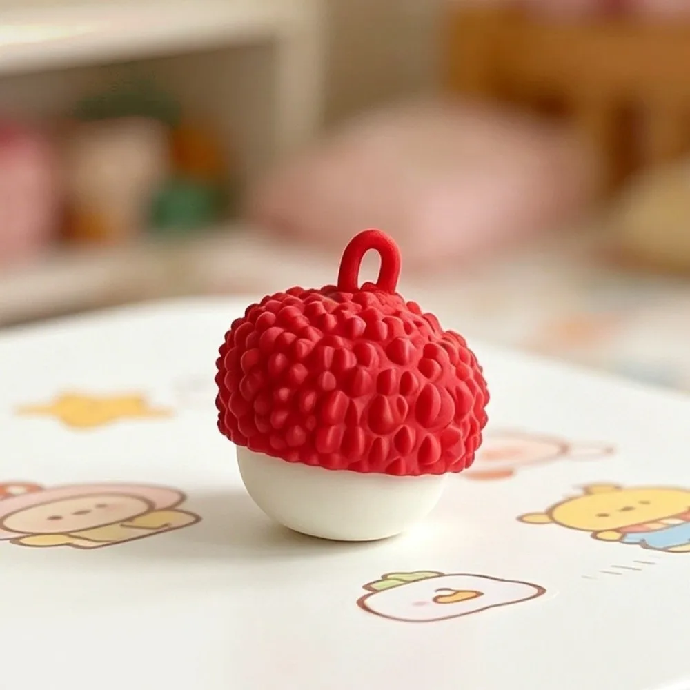 Funny Food Shape Toast Keyboard Clicker Squeeze 3D Printed Dessert Cheese Keyboard Fruits Finger Press Finger Clicker Ornaments