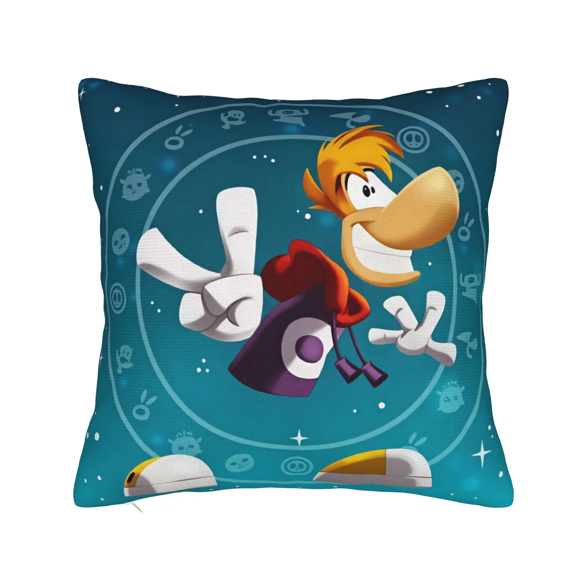 Flying fist attack Raymans Pillow Case  Custom Pillow Cover For Living Room Chair Novelty Pillowcases