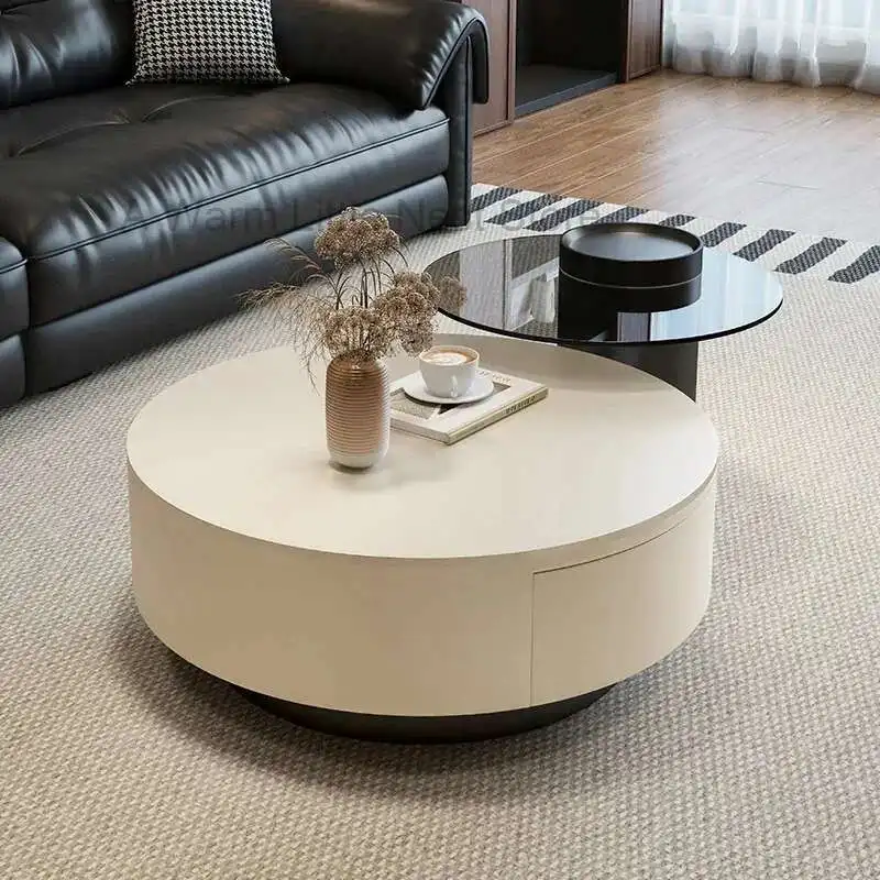 

Aesthetic Modern Coffee Table Nordic Organizer Clear Simple Minimalist Coffee Table Computer Unique Metal Couchtisch Furniture