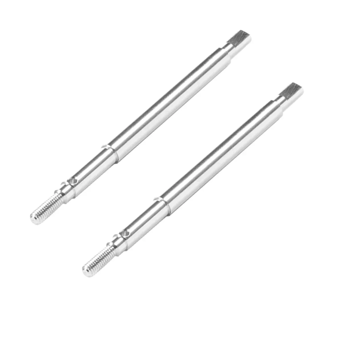 1 Set TRX4M Axle Shafts 5mm Extended +2mm Thread Front Rear Driveshaft for 1/18 RC Crawler TRX4-M Defender Bronco Upgrade Parts