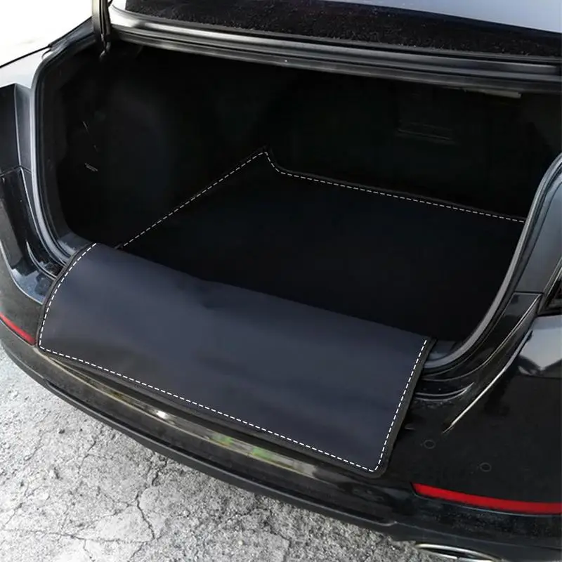 Auto Protective Blanket 100x140cm Waterproof Car Tail Trunk Pad Automotive Trunk Oxford Cloth Mat Car Accessories