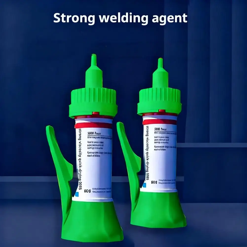 Forte colla adesiva per agente di saldatura per metallo, plastica, vetro, ceramica, legno, colla per riparazione resistente alle alte temperature ad asciugatura rapida