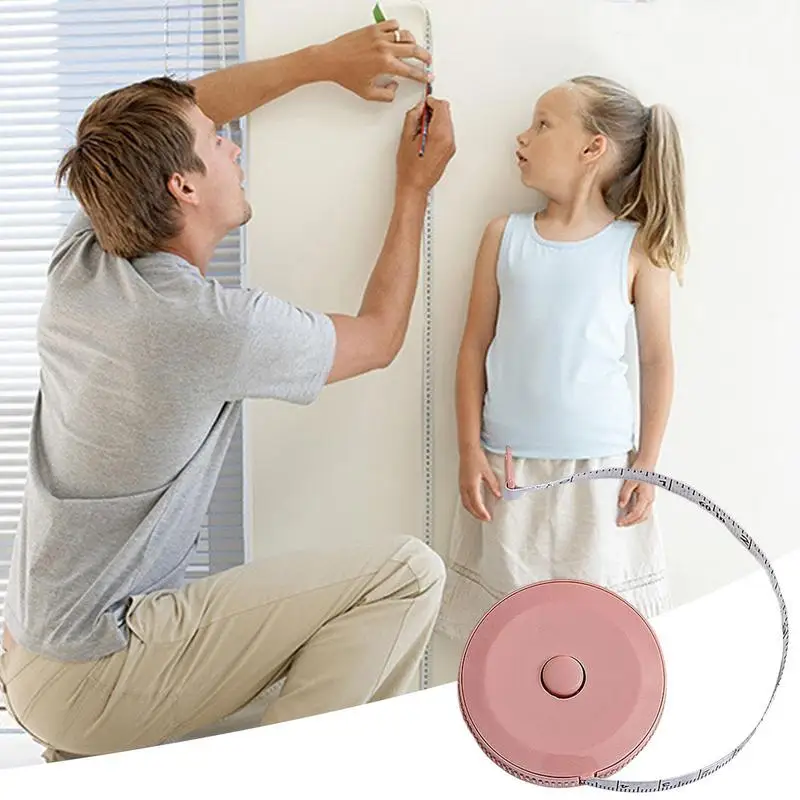 1,5 метров Гибкая линейка для шитья Автоматическая портативная Выдвижная многофункциональная измерительная линейка бюста для одежды швейный инструмент для домашнего использования