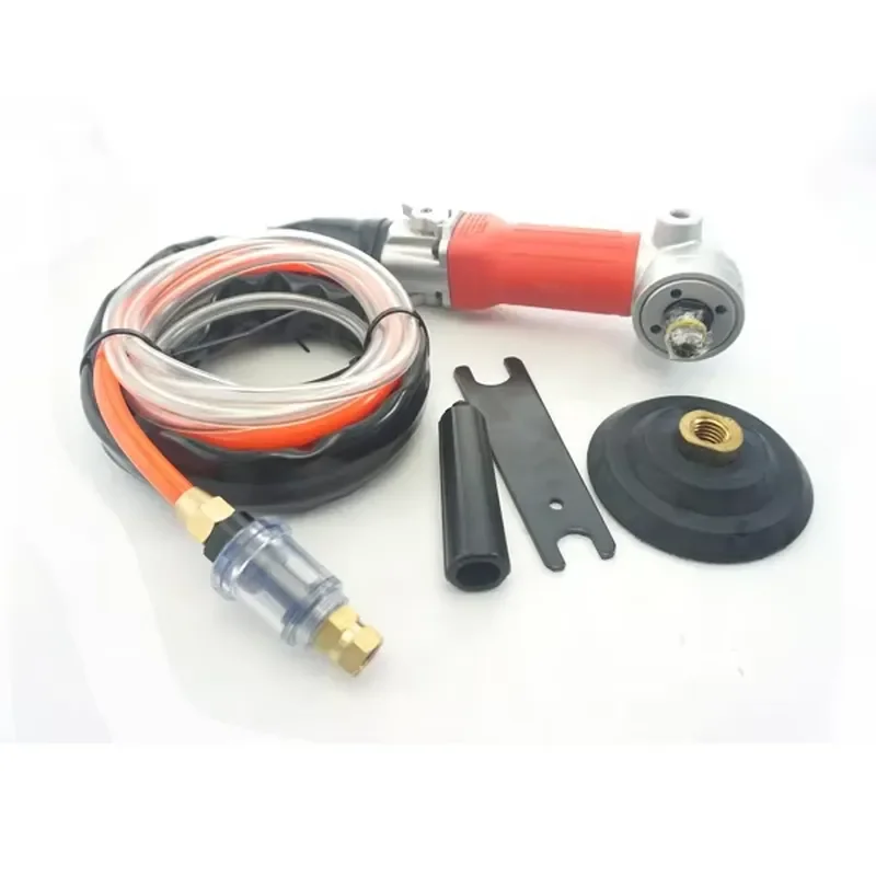 Longer Water Pipe Pneumatic Grinder for Wet Polishing