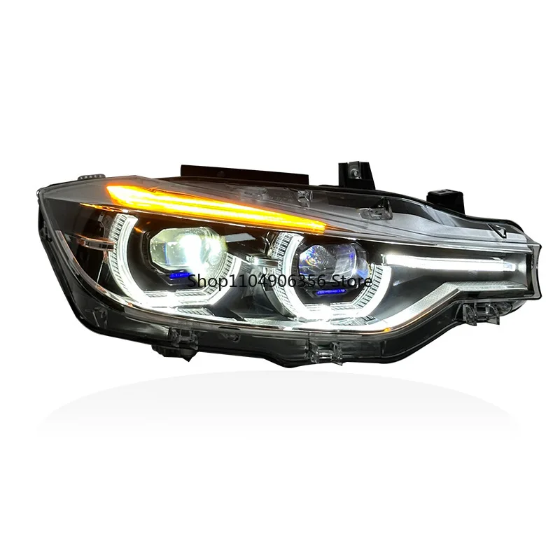 

Аксессуары Лазерные фары для BMW 3 серии F30 F31 F35 M3 F80 2012-2018 Фари Горячие продажи желто-белых Drls