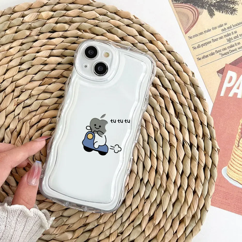 Funny Matchstick Men Clear Phone Case for Iphone 15 13 12 11 Pro Max 13 Mini XS Max Xr Se2 7 8 14 Plus Transparent Fundas Covers