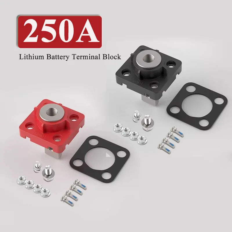 

Submerged 250A New Energy Storage Connector Charging Terminal Block 600V Copper Wall Penetrating Lithium Battery Terminal