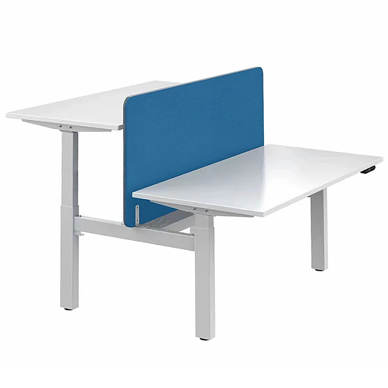

Modern Dual Motor Office Table Ergonomic Office Desks Electric Height Adjustable Standing Desk with Metal Legs Office Furniture