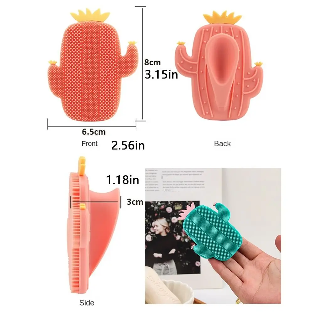 Brosse de nettoyage en profondeur pour le visage, brosse en silicone, douce, expansive, créative, soins de la peau, épurateur facial