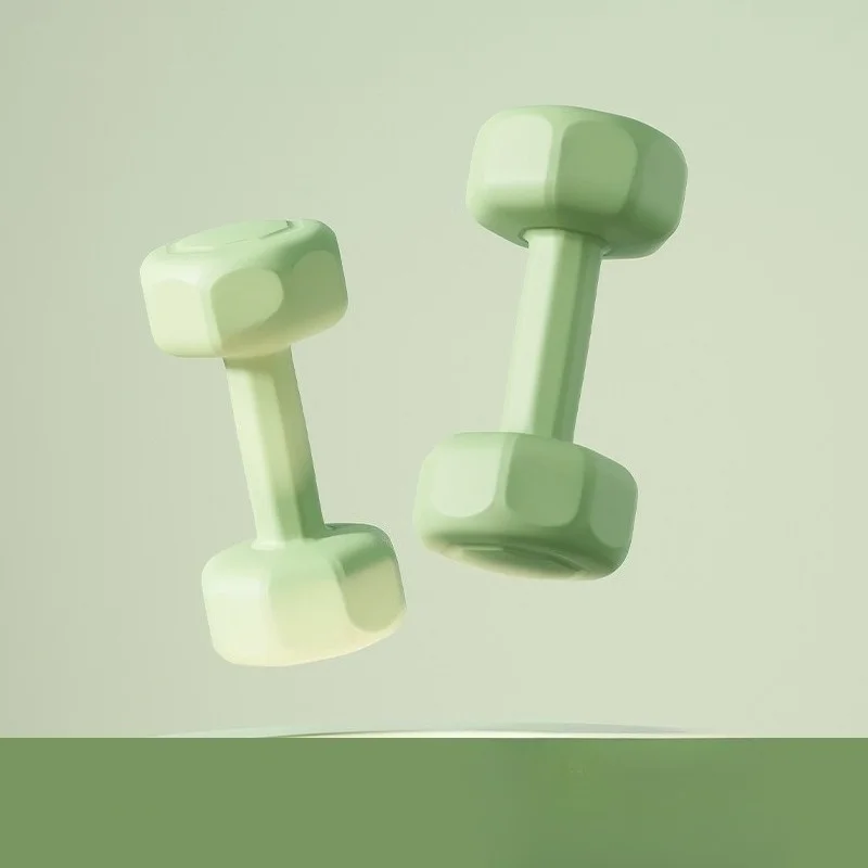 Juego de 2 Mancuernas de 1 kg para Mujer, Pesas para Entrenamiento Aeróbico, Ejercicio en Casa o Gimnasio