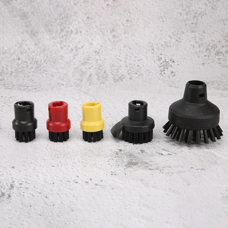 A98G-For Karcher SC3 ملحقات منظف البخار المحمول SC1 SC2 فوهة قوية SC4 SC5 رأس الفرشاة SC7 CTK10 فرشاة مستديرة
