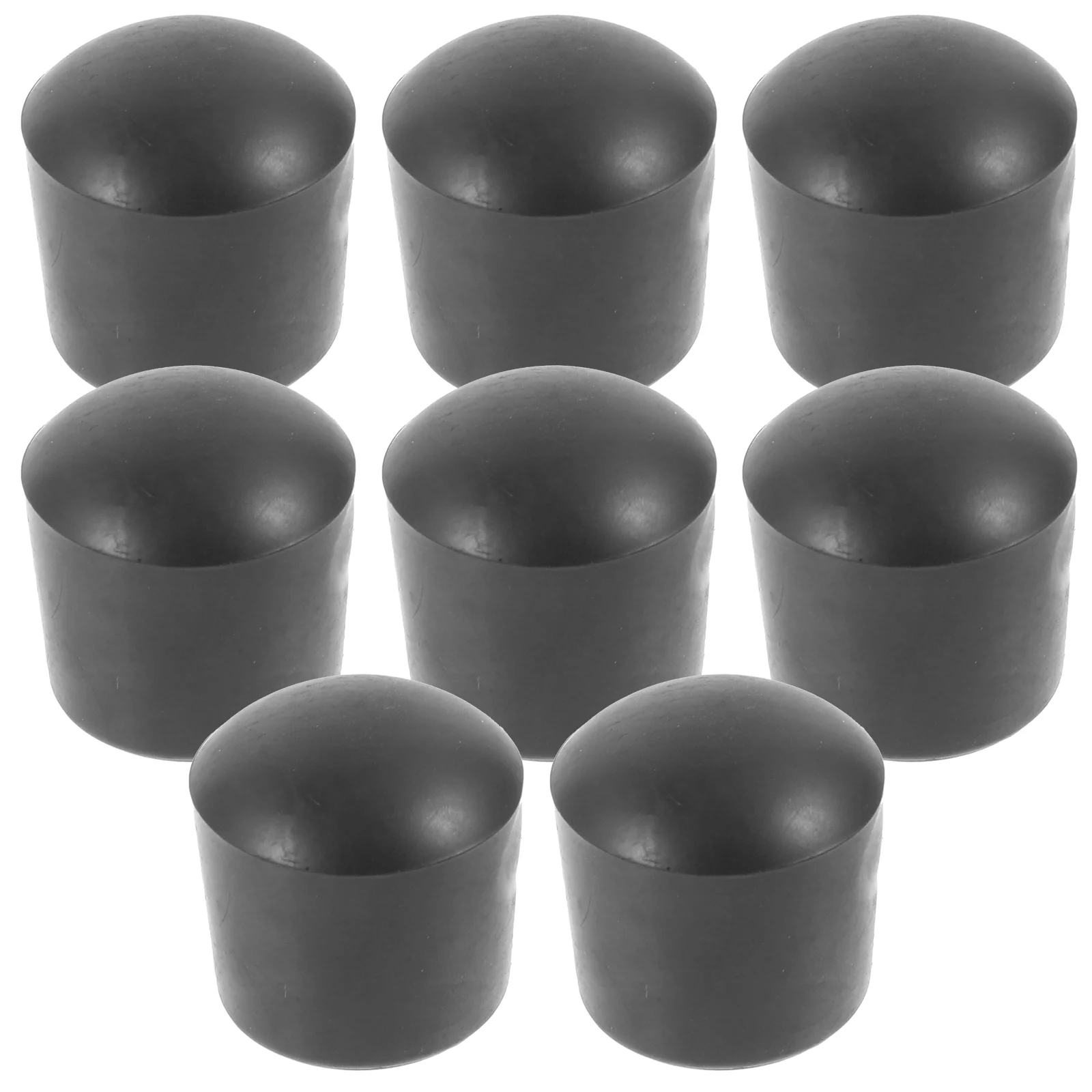 

8 Pcs Football Machine Cap Foosball Table Cover Pole Caps Board Bearing End Tip Plug Rod Parts