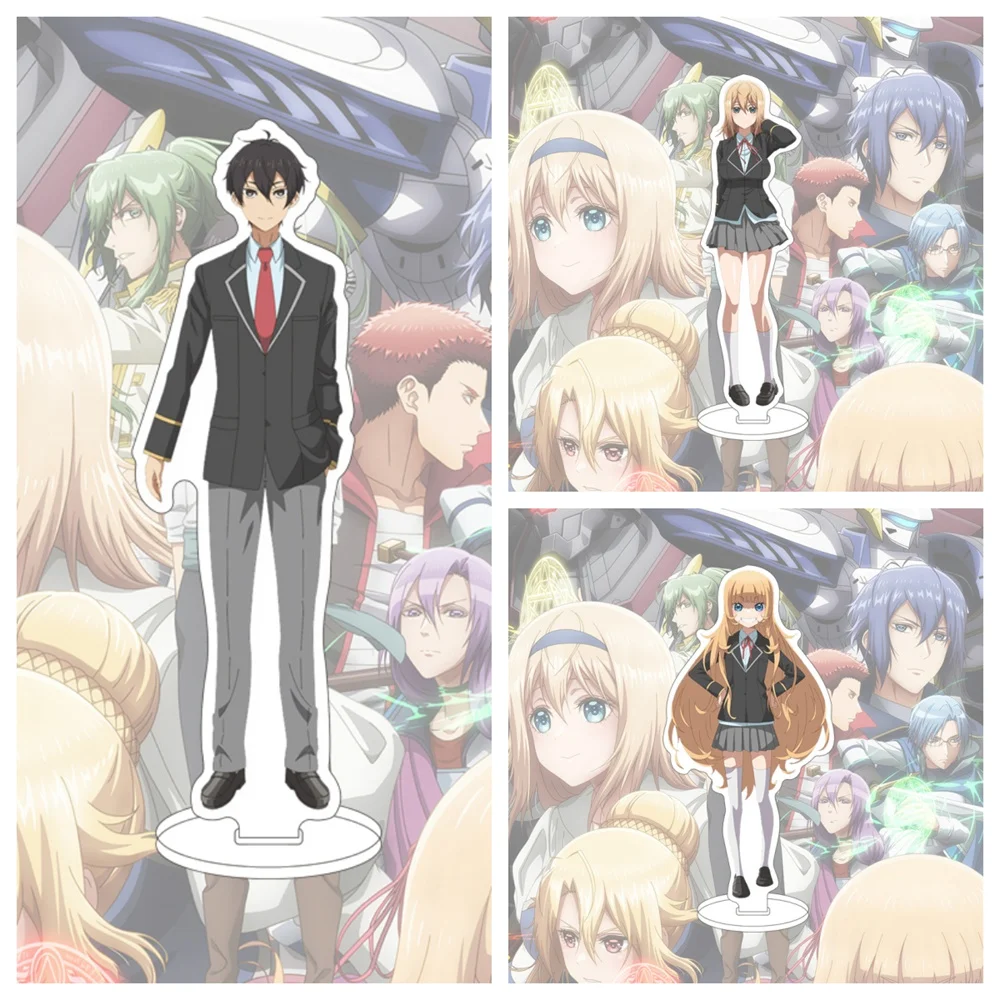 

15CM Anime Otome Game Sekai wa Mob ni Kibishii Sekai desu Cosplay Charm Characters Ornament Accessories Goods Collection Gifts