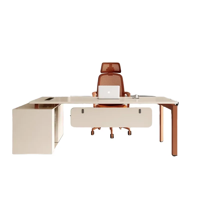 Meeting Laptop Office Tables Cabinet Storage European Single Computer Wood Desk Student Simple Kantoortafels Office Furniture