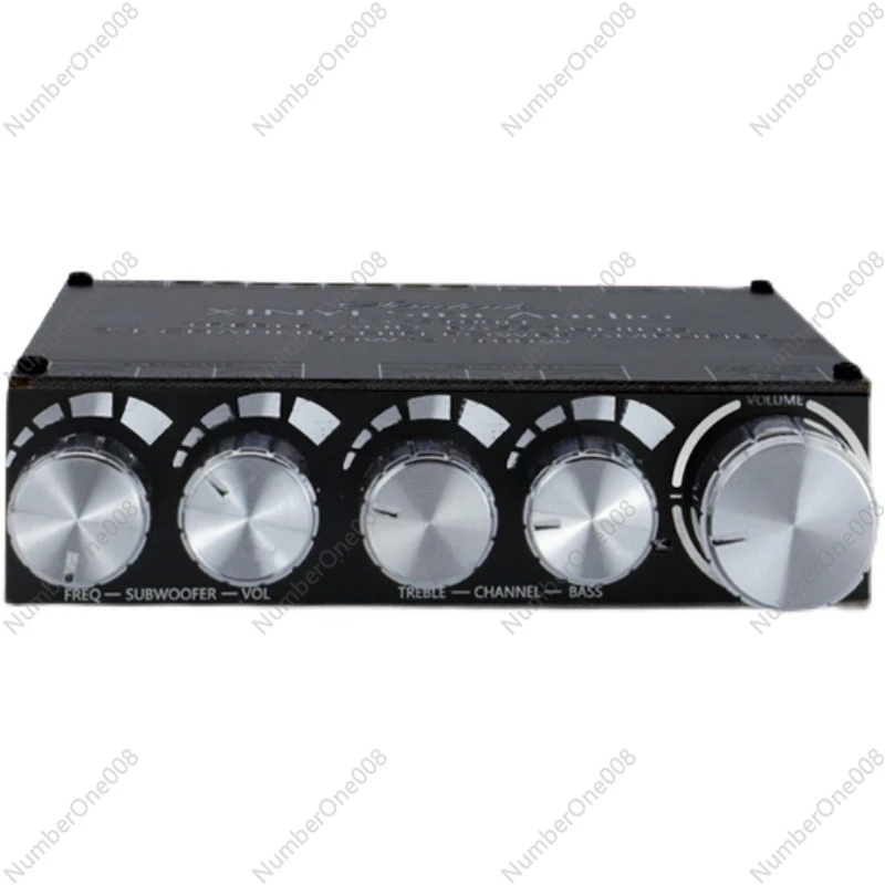 

2.1-канальная плата усилителя Bluetooth 5.0, 2x50Вт+100Вт, цифровой модуль питания для сабвуфера и стереосистемы