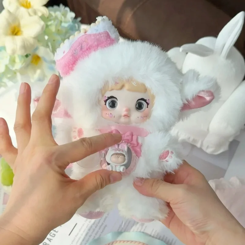 Novo genuíno nommi uma mordida de querida série caixa cega lilith co-branded edição caixa mistério bonito bonecas de vinil presentes personalizados