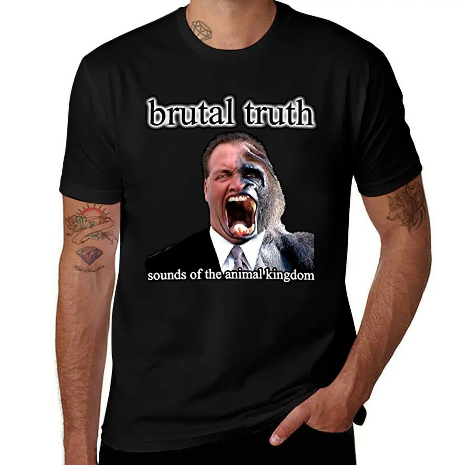 BRUTAL TRUTH 4 T-shirt essentiel à manches courtes pour exercices de gym