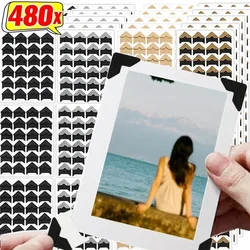 DIY Photo Album Corner Sticker Creative Scrapbook Corner Stickers Kraft Paper Corner Stickers Scrapbooking Picture Protect Decor