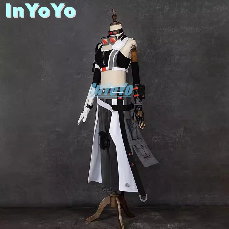 Inyoyo Grace Cosplay Zenless Zone Zero Kostuum Mode Cool Uniform Game Suit Halloween Party Outfit Dameskleding XS-XXL Nieuw