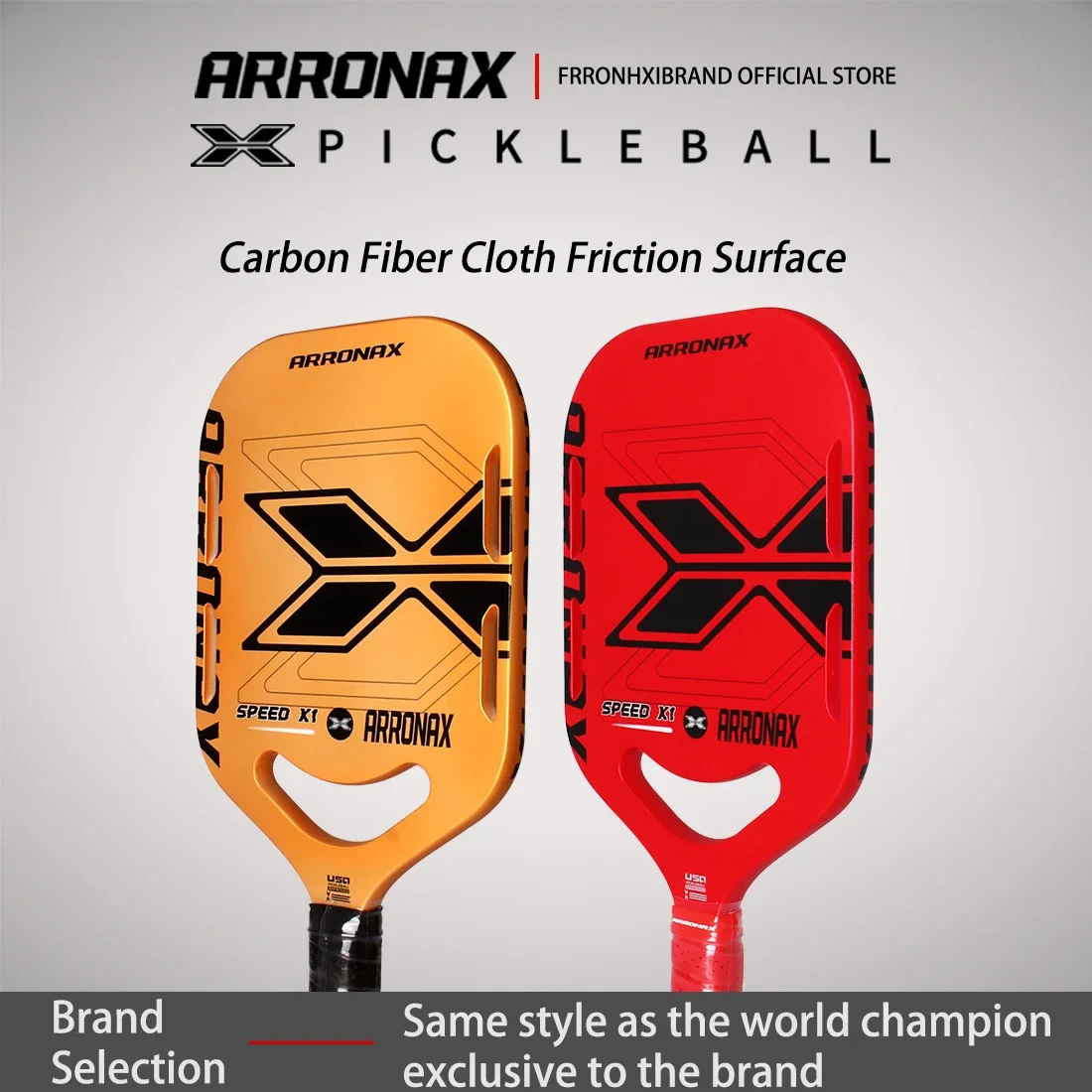 Arronax-Full Carbon Thermoformed Pickleball Paddle, Núcleo PP, USAPA Aprovado, Entretenimento Esportivo, 16mm