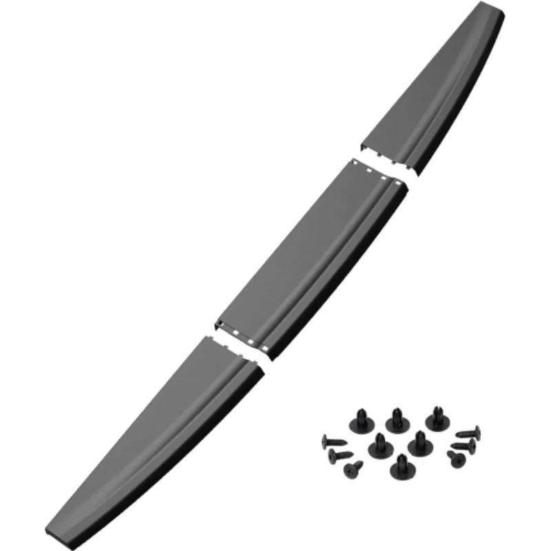 Tailgate Molding Cap Spoiler Compatible with 2009-2019 for Dodge Ram 1500 2010-2018 for Ram 2500 3500 Accessories Rear Center PP