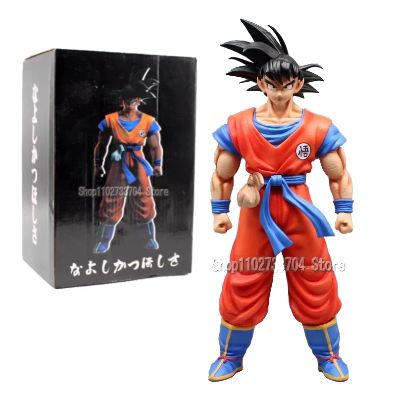 أنيمي SENZU فول Migatte لا Gokui Son Goku عمل أرقام 32 سنتيمتر غوكو لعبة دراغون بول أرقام البلاستيكية نموذج جمع عيد ميلاد لعبة الهدايا