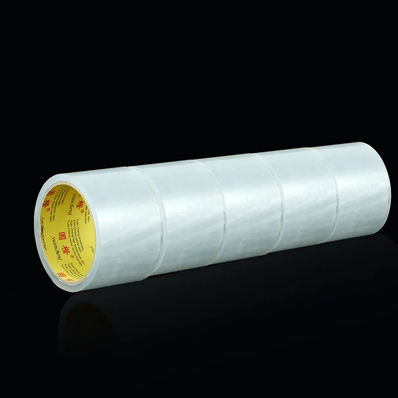 

3 рулона прозрачной упаковочной ленты, сверхмощная упаковочная лента для мобильной запечатывания упаковки, 45 ярдов в рулоне.