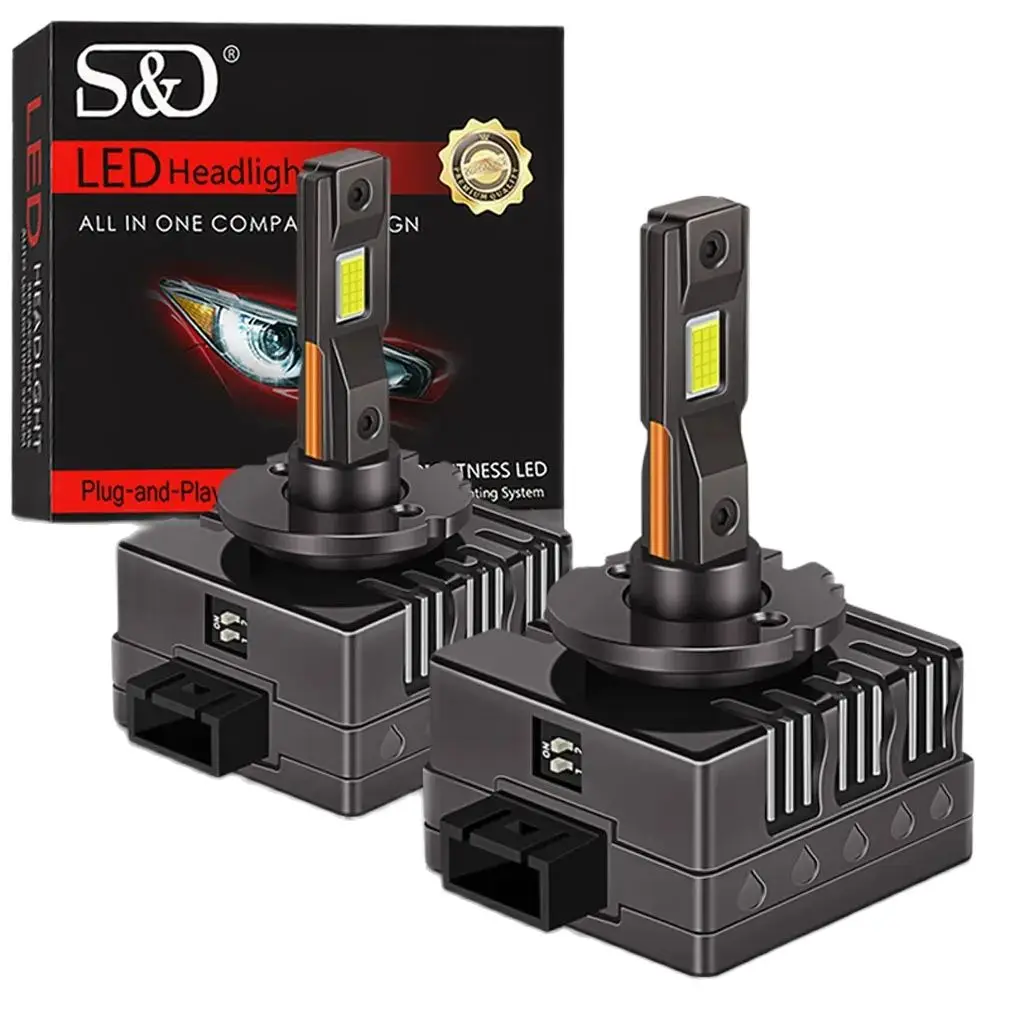 30000LM D1S D3S Led D2S D4S D5S D8S LED Canbus Headlights HID D1R D2R D3R D4R D5R D8R Bulb 130W Car Light Auto 6500K 12V 24V