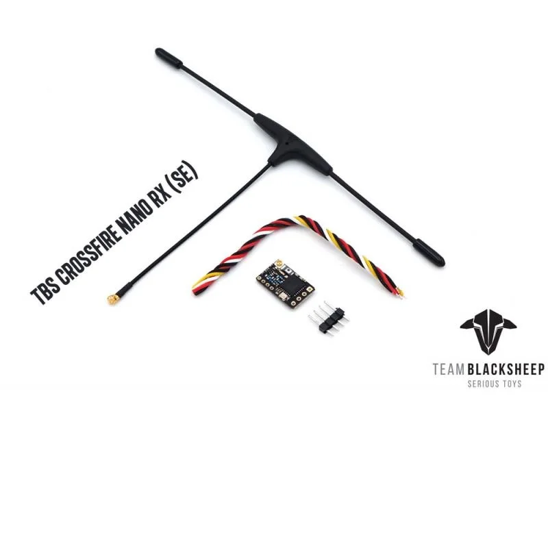 

FREESHIPPING TBS Crossfire Nano SE Receiver Immortal T V2 antenna RX CRSF 915/868Mhz Long Range Radio system RC