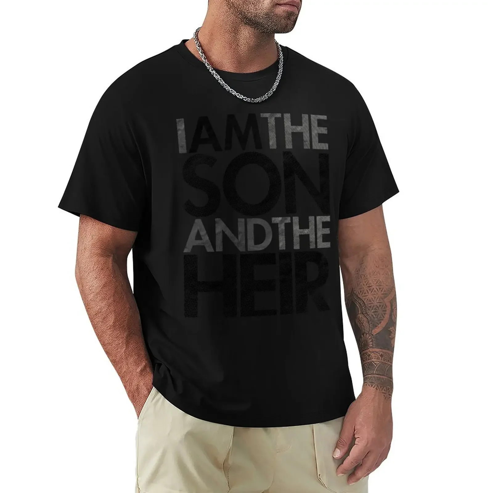 

I Am The Son & The Heir T-Shirt anime tshirt tees vintage designer shirts outfits for men